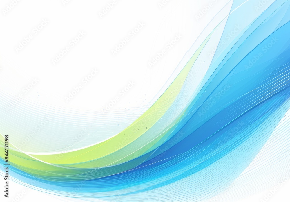 Business Banner Design with Light Blue Wavy Lines on White Background, Featuring Simple Vector Shapes and Flat Color Palette. Minimalistic Graphic Style with Ample White Space. Business Banner Design with Light Blue Wavy Lines on White Background, Featuring Simple Vector Shapes and Flat Color Palette. Minimalistic Graphic Style with Ample White Space.