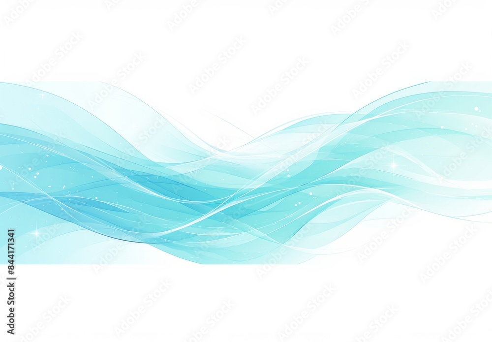 Business Banner Design with Light Blue Wavy Lines on White Background, Featuring Simple Vector Shapes and Flat Color Palette. Minimalistic Graphic Style with Ample White Space. Business Banner Design with Light Blue Wavy Lines on White Background, Featuring Simple Vector Shapes and Flat Color Palette. Minimalistic Graphic Style with Ample White Space.