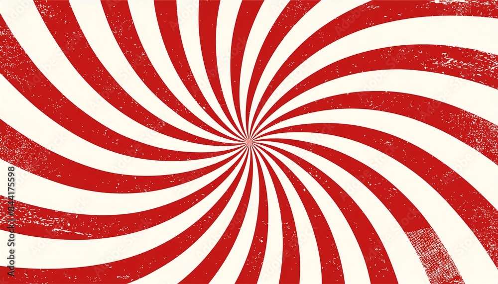 Fototapeta premium Sunlight retro spiral grunge background.