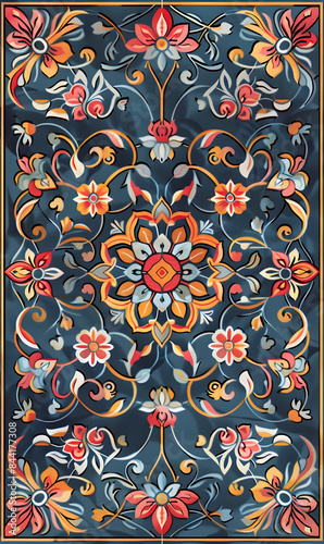 wallpaper  tiles or carpet in a seamless pattern