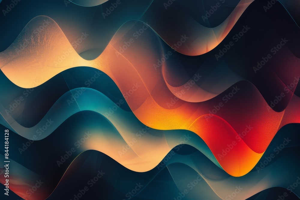 Fototapeta premium Minimalist modern background featuring abstract patterns.