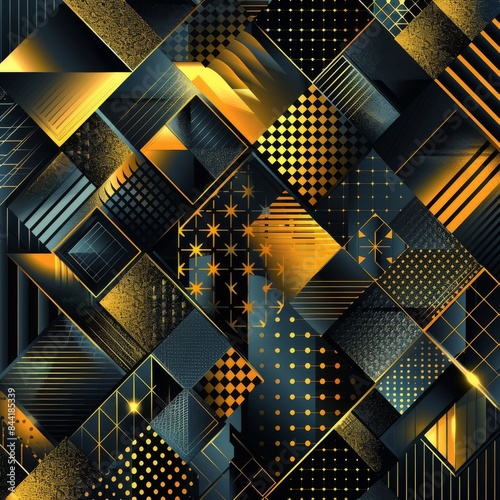 Wallpaper Mural Modern background with elegant geometric patterns. Torontodigital.ca
