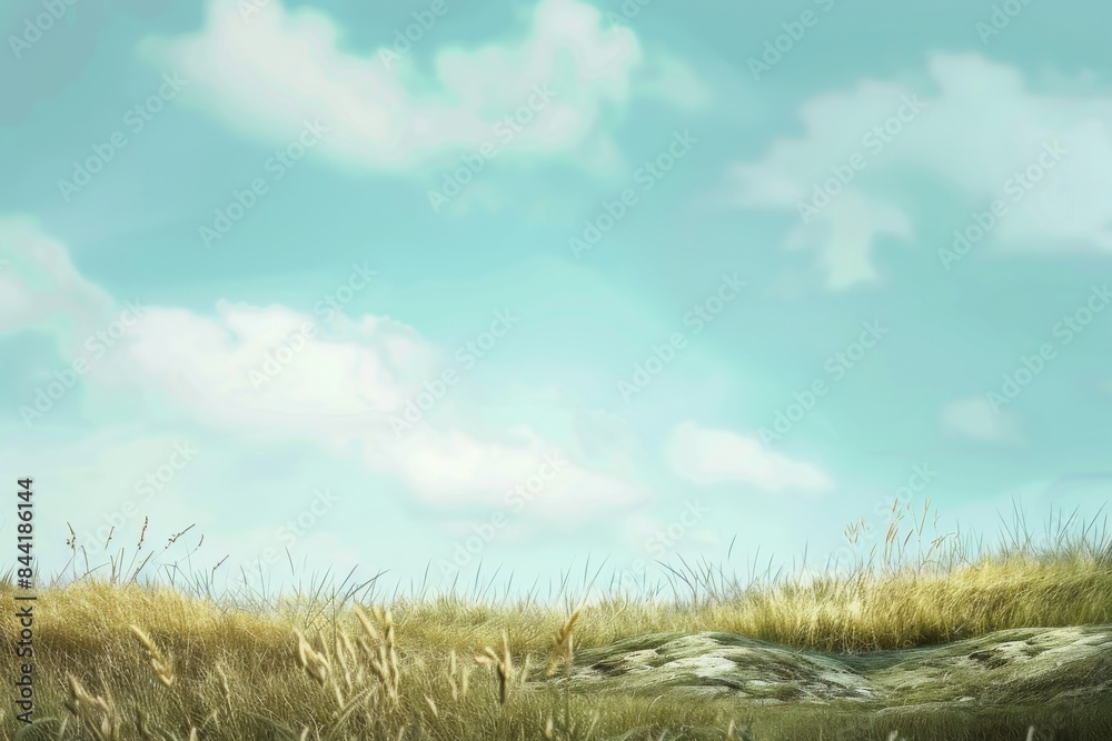 Fototapeta premium Professional scene with a large blank area for copy.