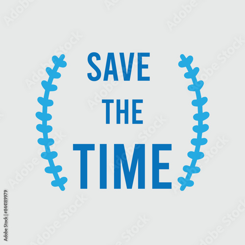 Foto save the time