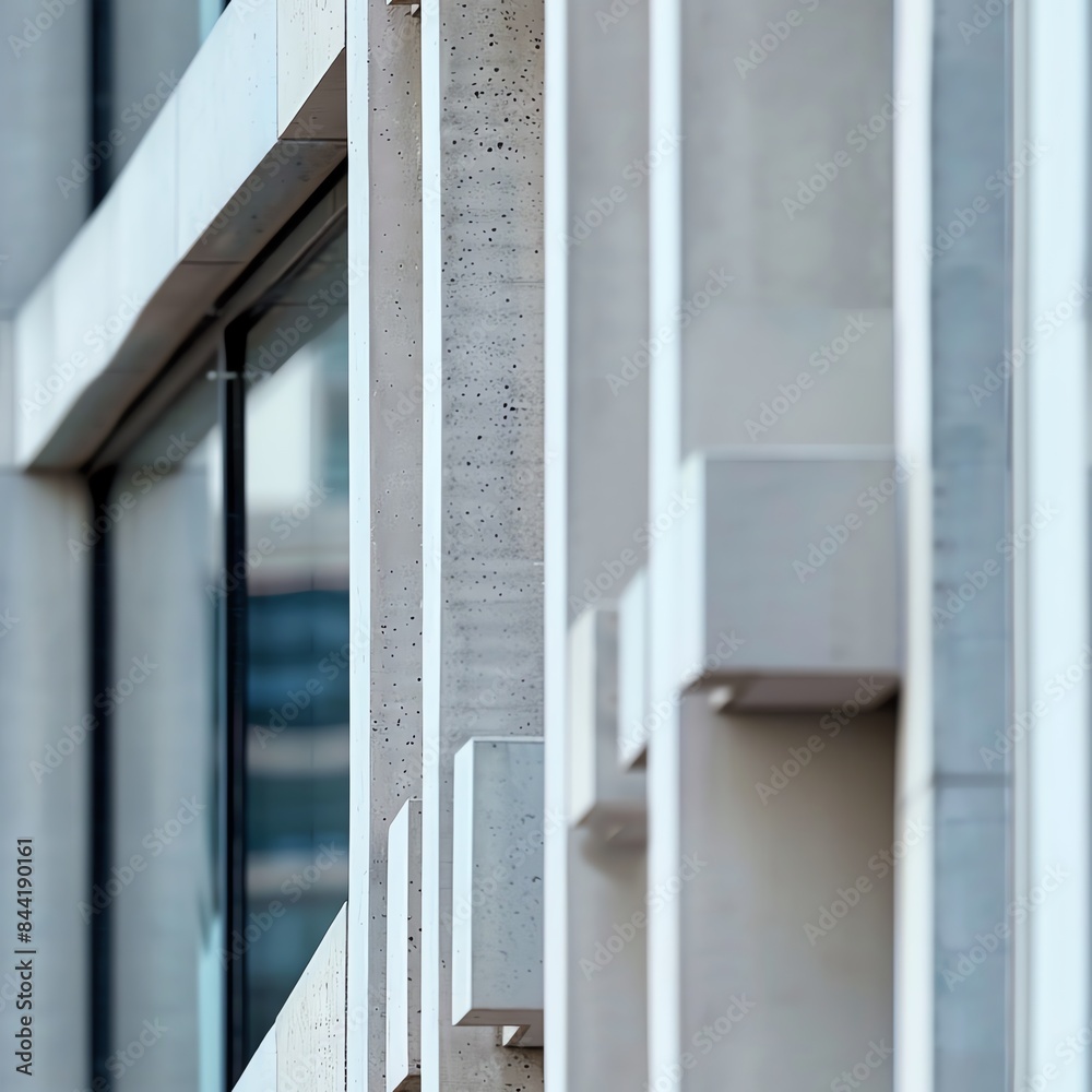 Close-up of a modern architectural detail featuring sharp, clean edges, highlighting the precision and minimalist design of contemporary buildings Close-up of a modern architectural detail featuring sharp, clean edges, highlighting the precision and minimalist design of contemporary buildings