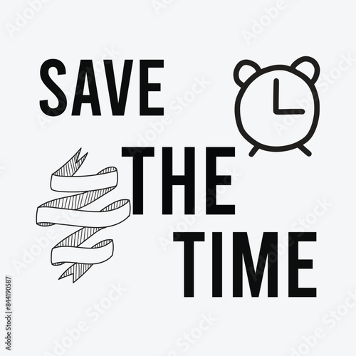 Quadro su tela save the time