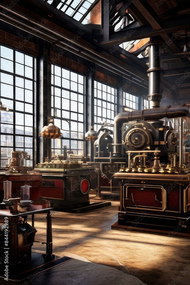 AI Image Generator, Steampunk Workshop Wonderland AI Image Generator, Steampunk Workshop Wonderland
