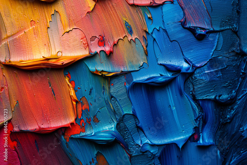 Abatract oil painting on canvas texture background