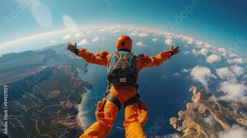 sky diving
