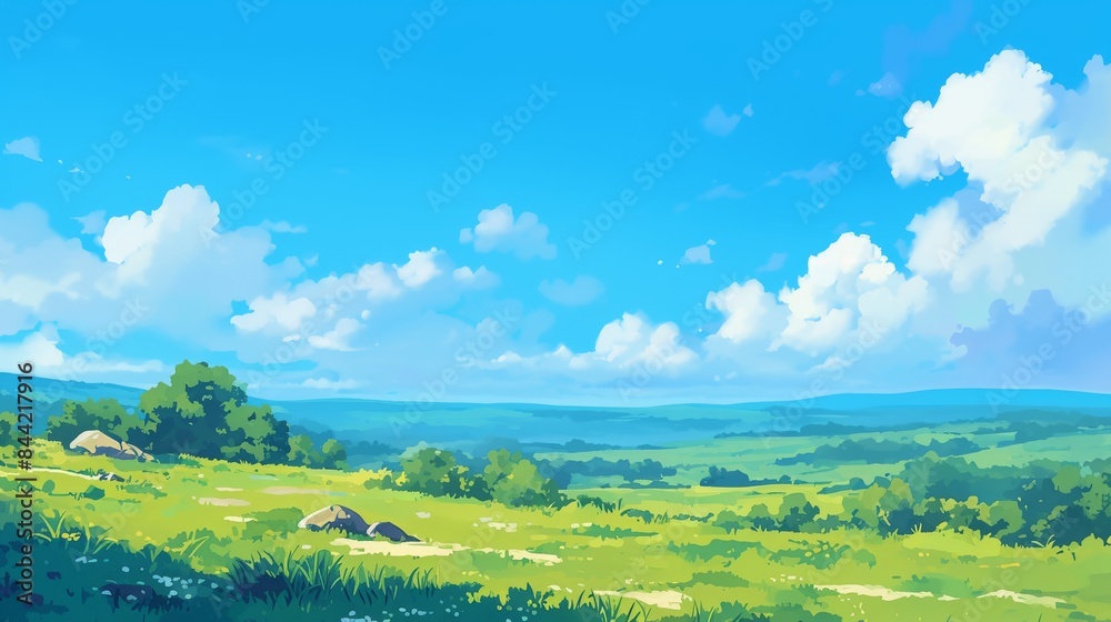 Sunny Day in the Countryside Sunny Day in the Countryside