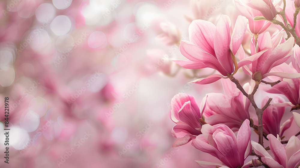 Magnolia border frame backgrounds pattern flower Magnolia border frame backgrounds pattern flower