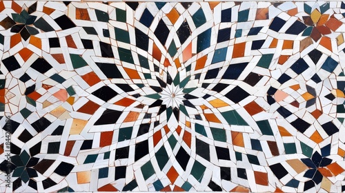 islamic pattern on a white background