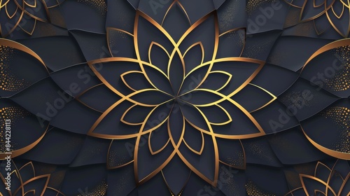 Contemporary background with sleek and elegant patterns. photo
