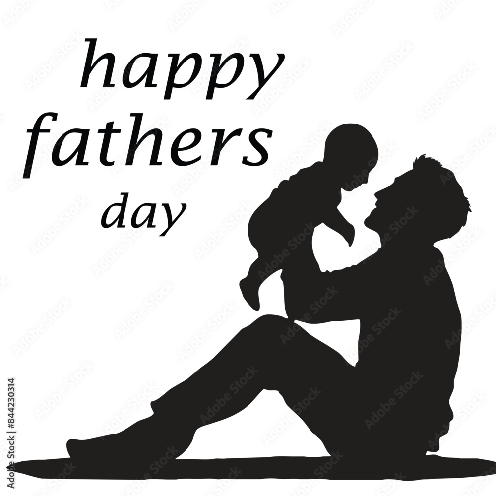 fathers day vector illustration fathers day vector illustration