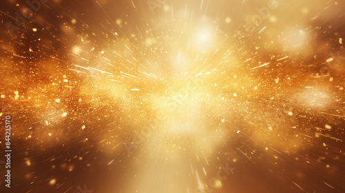 golden burst abstract background © Harshal