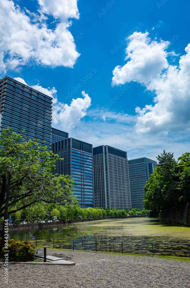 東京丸の内の高層ビル群 東京丸の内の高層ビル群