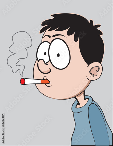child with a thermometer