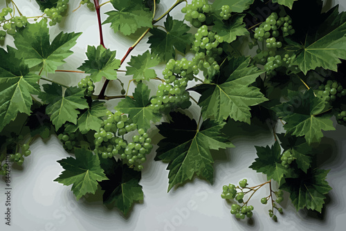 The Riesling vine is a white wine variety, which is mainly fermented on the Rhine and on the Moselle to wine