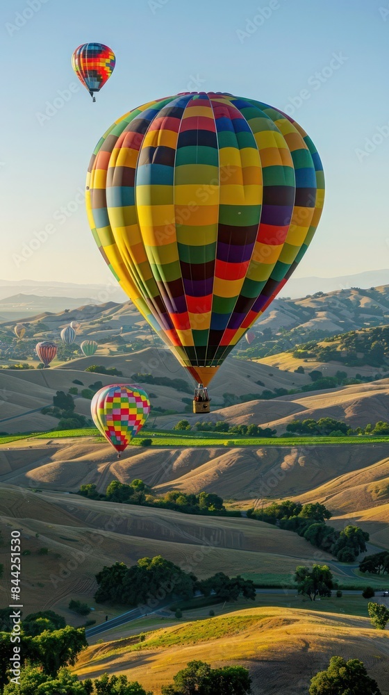 Fototapeta premium hot air balloon