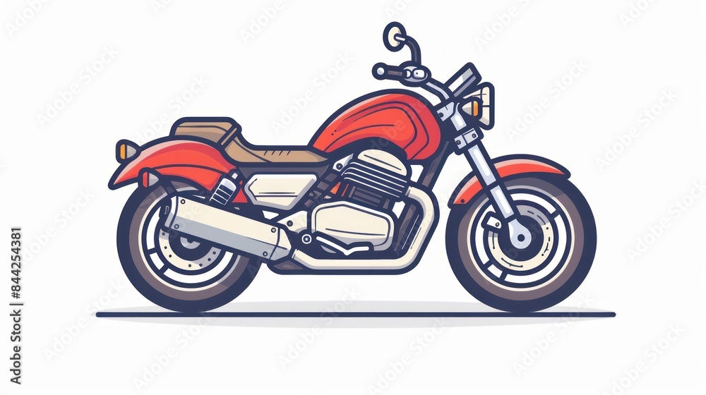 A yellow motorcycle with a black seat and a black handlebar A yellow motorcycle with a black seat and a black handlebar