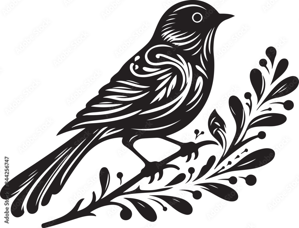 Obraz premium bird silhuette vector 2