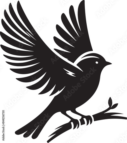 bird silhuette vector 2