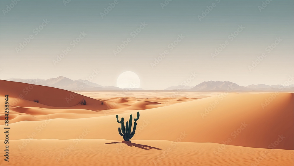 sunset in the desert sunset in the desert
