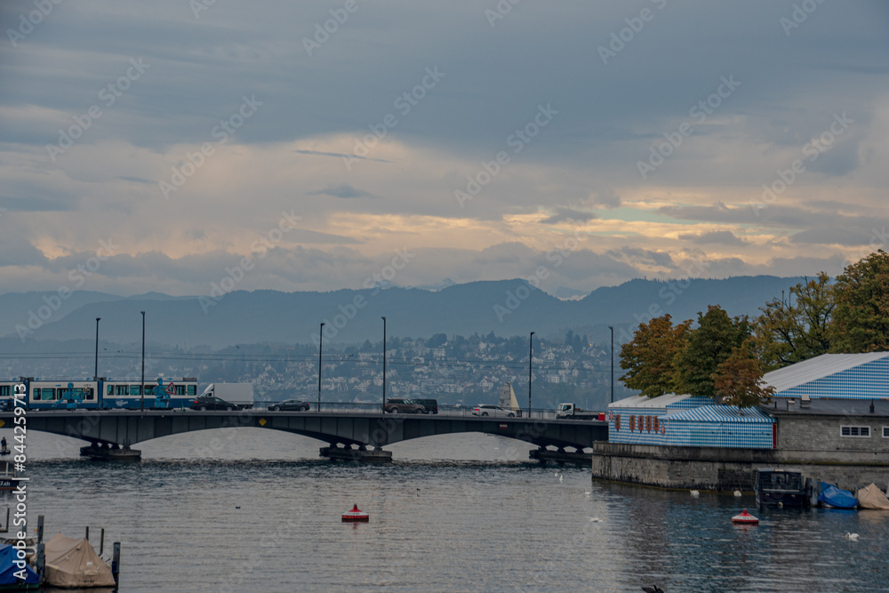 Fototapeta premium view of the port