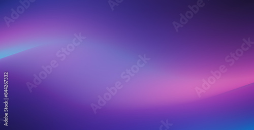 Blurred abstract background of purple, blue, and violet grainy gradient backdrop texture, perfect for poster banner header design