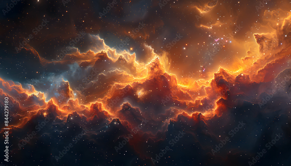 Fototapeta premium space background