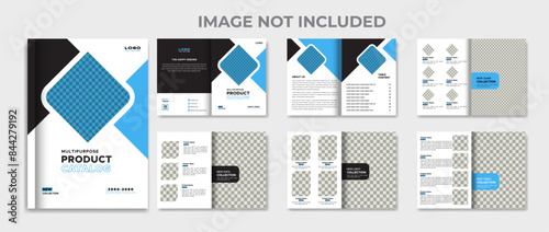 Professional Catalog Design Template.
