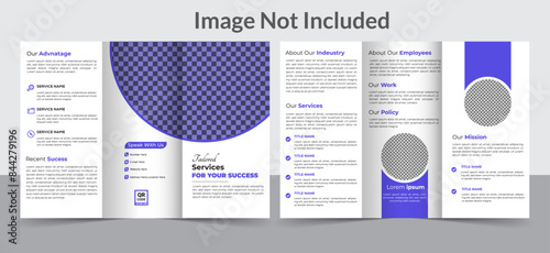 Elegant Company Profile Brochure Template Layout Design. Sleek 16-Page Corporate Brochure Design Template. Minimalist Business Brochure Template Design.