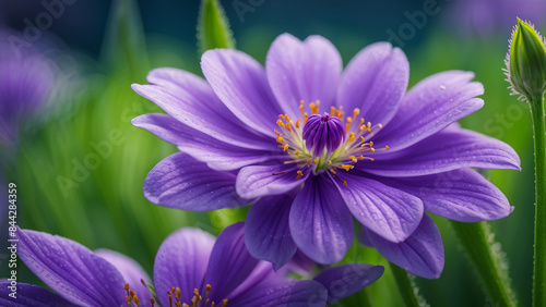 purple flower in the garden