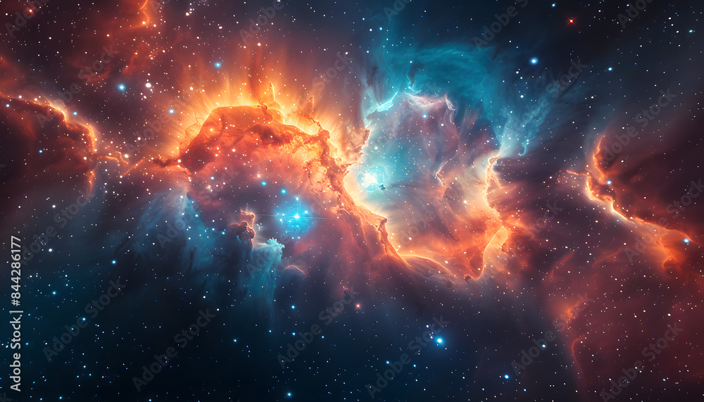 Fototapeta premium space background