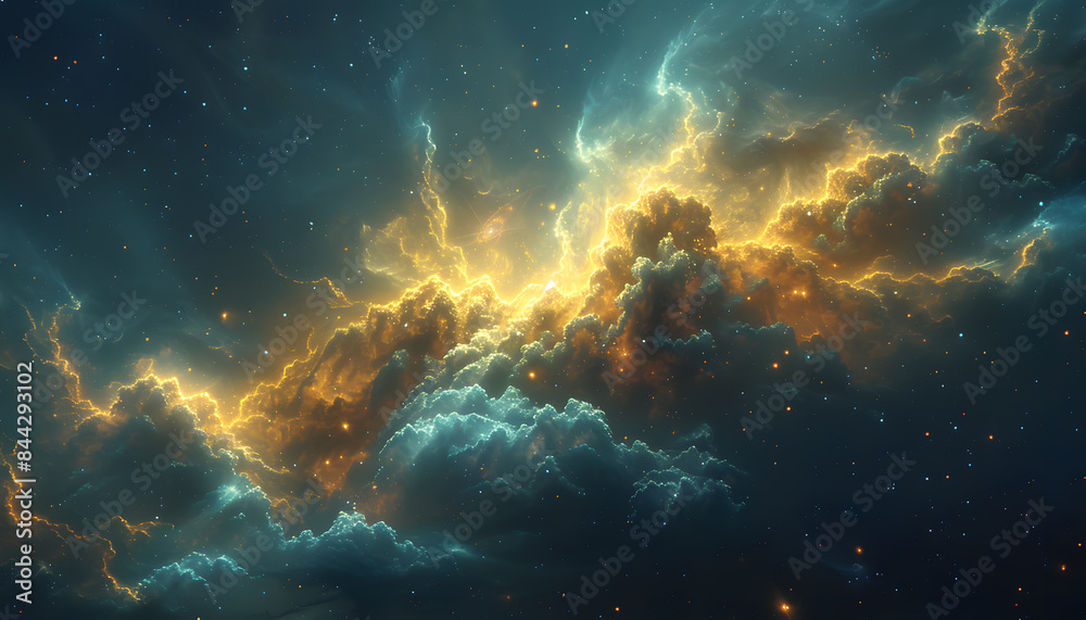 Fototapeta premium space background