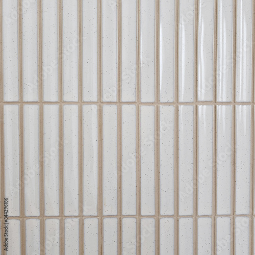 Wallpaper Mural Textured Vertical White Tile Wall Background Torontodigital.ca