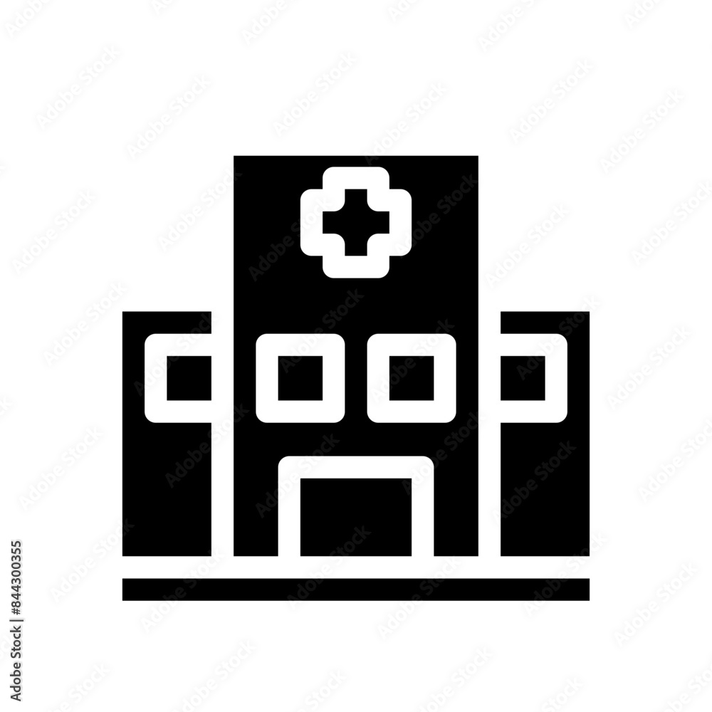 Obraz premium Hospital icon