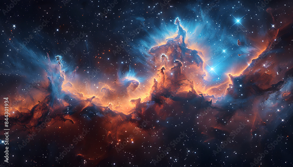 Fototapeta premium space background