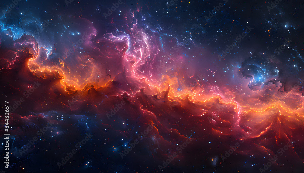Fototapeta premium space background