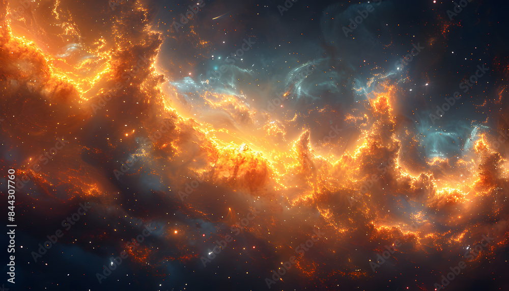 Obraz premium space background