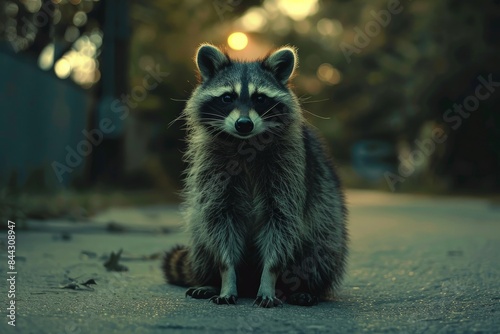 A raccoon inventor creating ingenious gadgets to outsmart human intruders in the suburbs. 