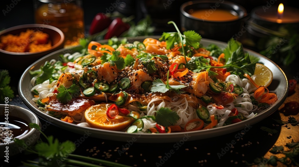 chicken and vegetable salad chicken and vegetable salad