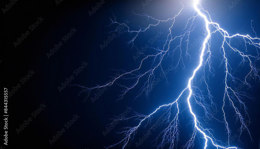 青い稲妻。暗い闇に浮かぶ稲妻の光。Blue lightning. A flash of lightning floating in the darkness. 青い稲妻。暗い闇に浮かぶ稲妻の光。Blue lightning. A flash of lightning floating in the darkness.
