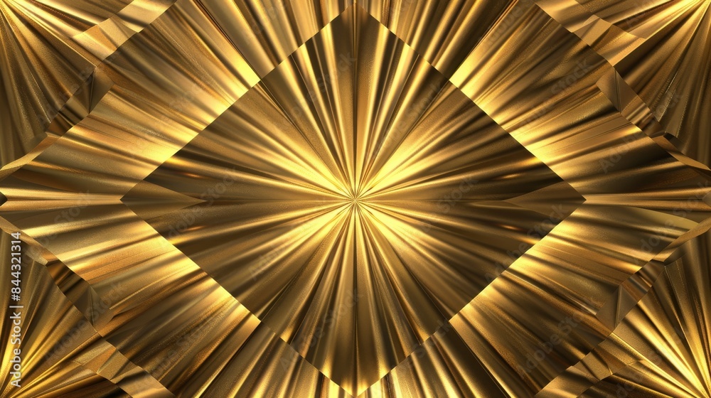 Elegant background decorated with golden symmetrical pattern. The intricate design has a repeating pattern. that reflects sophistication and luxury that shimmers and catches the light Elegant background decorated with golden symmetrical pattern. The intricate design has a repeating pattern. that reflects sophistication and luxury that shimmers and catches the light