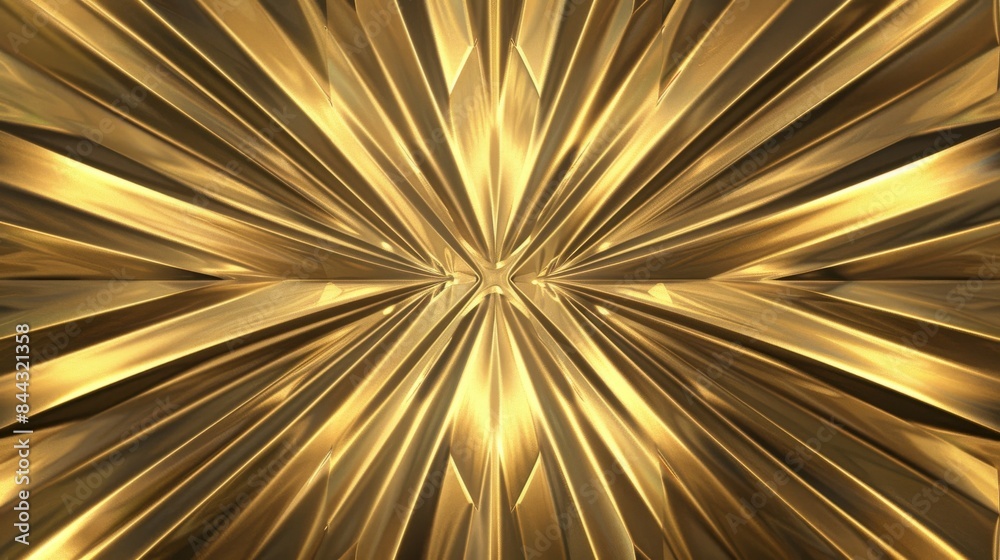 Elegant background decorated with golden symmetrical pattern. The intricate design has a repeating pattern. that reflects sophistication and luxury that shimmers and catches the light Elegant background decorated with golden symmetrical pattern. The intricate design has a repeating pattern. that reflects sophistication and luxury that shimmers and catches the light