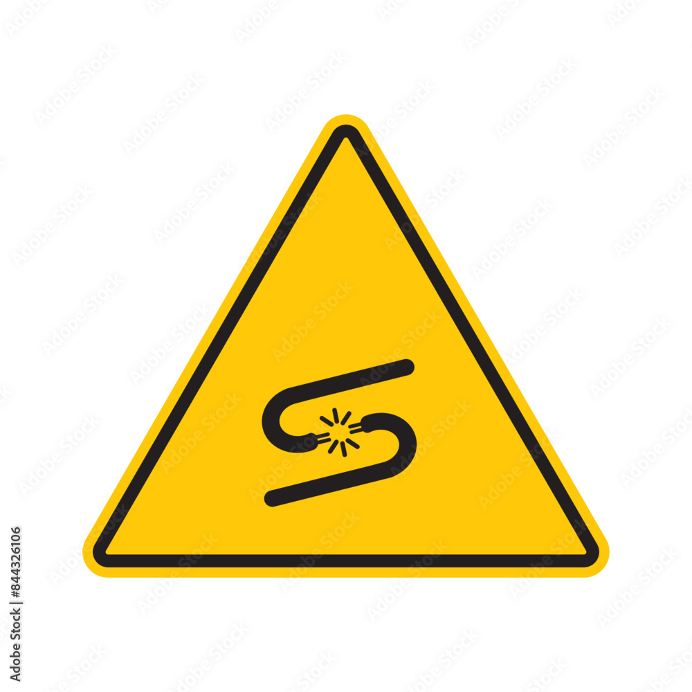 Ensure electrical safety with this short circuit icon, highlighting power hazards, wire risks, and electrical safety precautions. Ensure electrical safety with this short circuit icon, highlighting power hazards, wire risks, and electrical safety precautions.