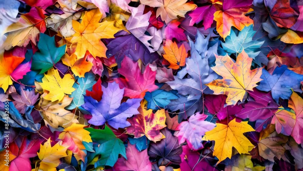 Colorful autumn leaves background Colorful autumn leaves background