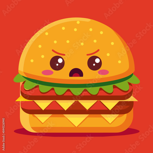a disapproving zinger burger