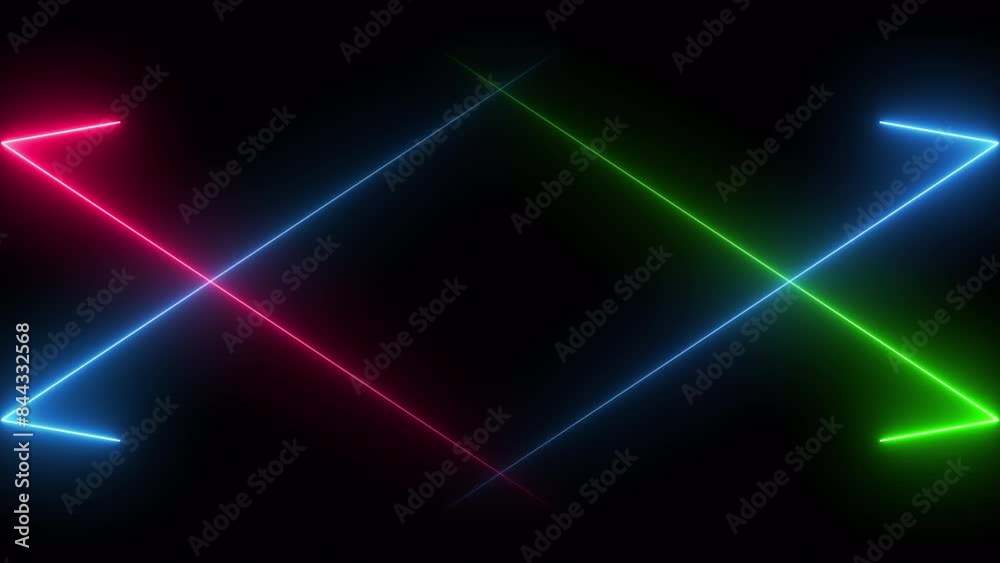 Abstract animated colorful laser light background, concept, ideas, 4k, transparent background with alpha channel Abstract animated colorful laser light background, concept, ideas, 4k, transparent background with alpha channel