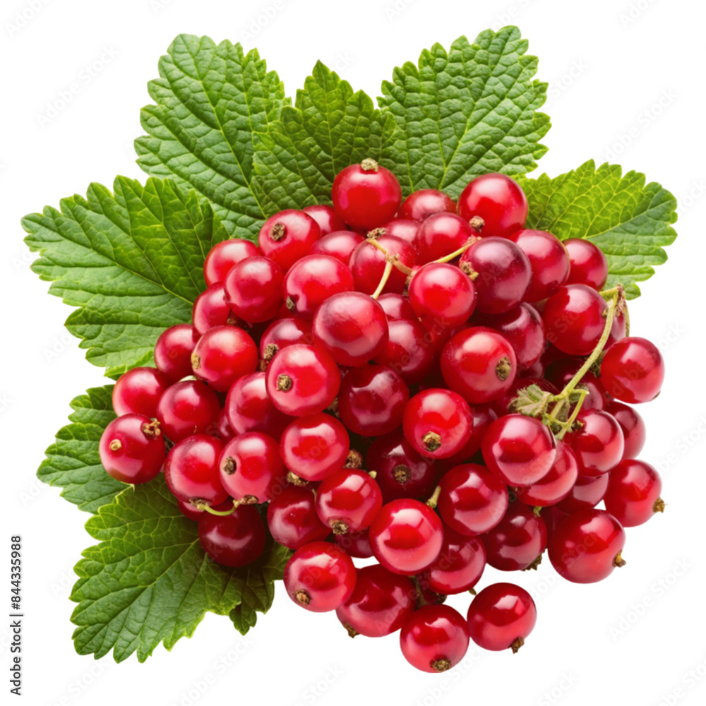 Red currant currant red isolated on Transparent background. Red currant currant red isolated on Transparent background.